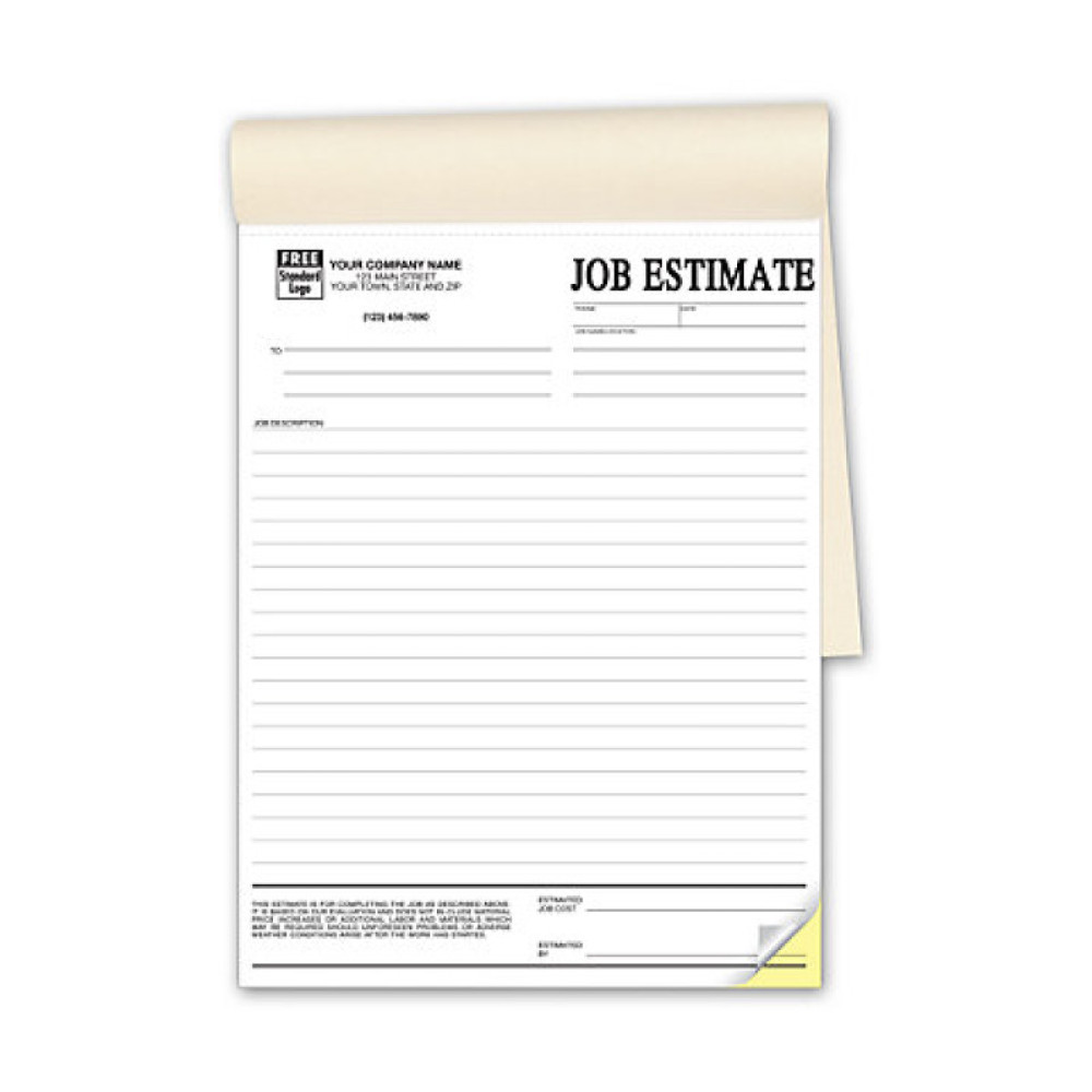 Compact Job Invoice Forms