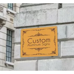 Aluminum Sign