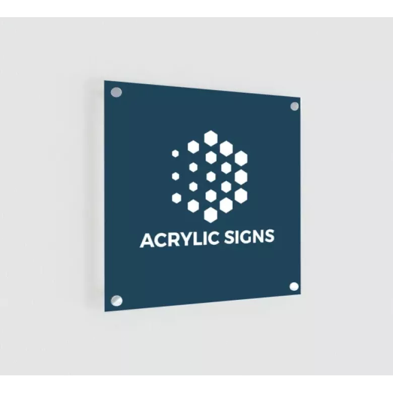 Opaque Acrylic Sign