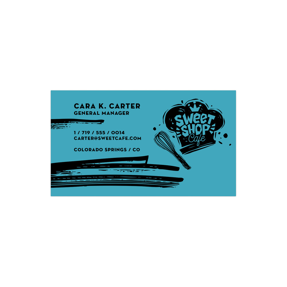 Astrobright Business Cards || Business Cards || 1 Sided, 1 Color 