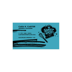 Astrobright Business Cards || Business Cards || 1 Sided, 1 Color