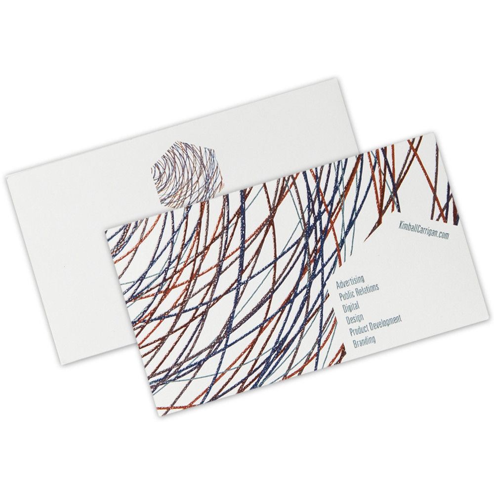 Full Color Raised Business Cards || Business Cards || 2 Sided, Raised Print 