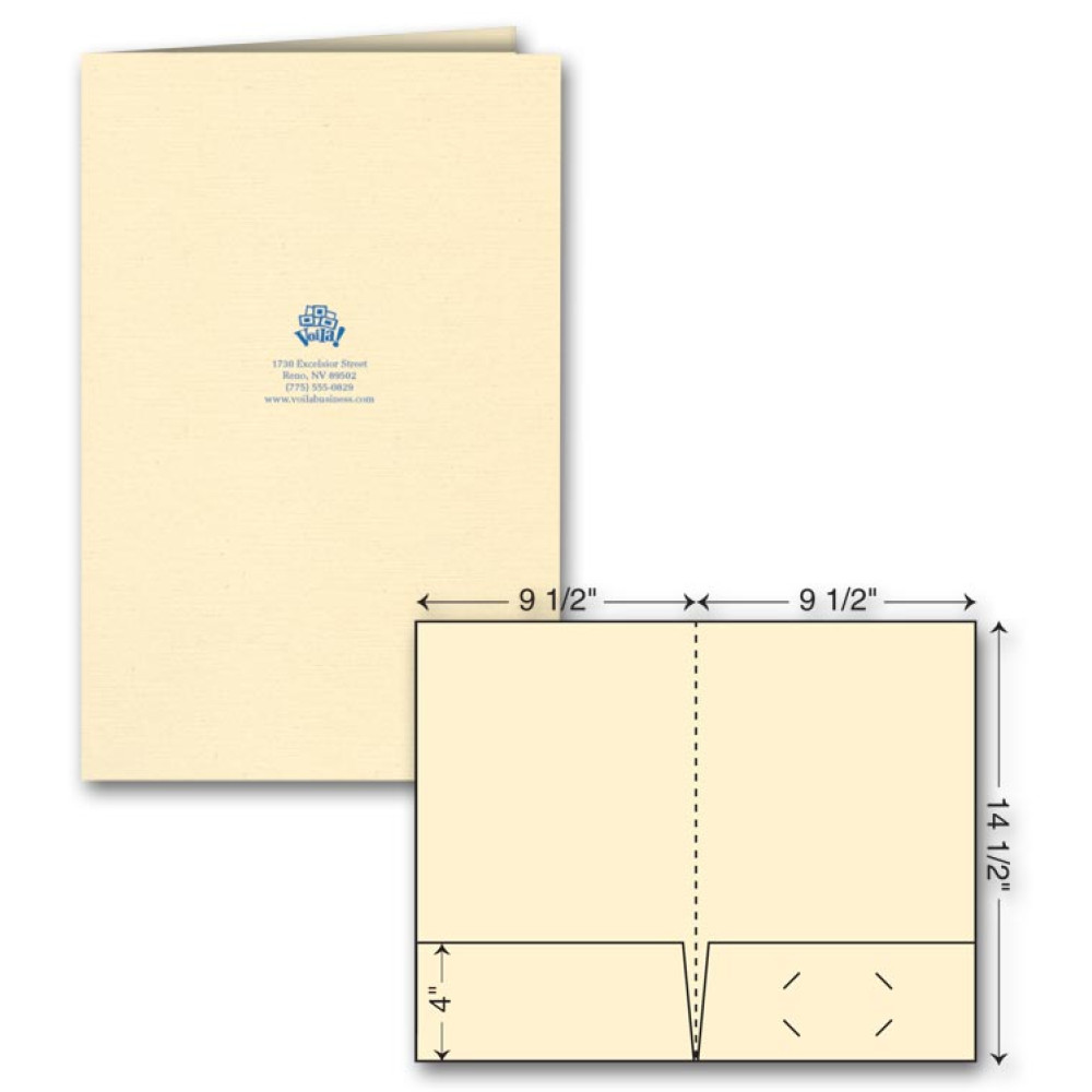 Legal Presentation Folder - Ink Imprint 