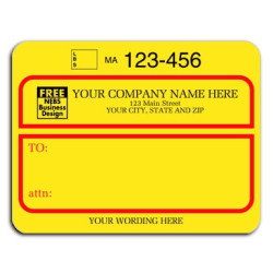 Padded Jumbo UPS Labels