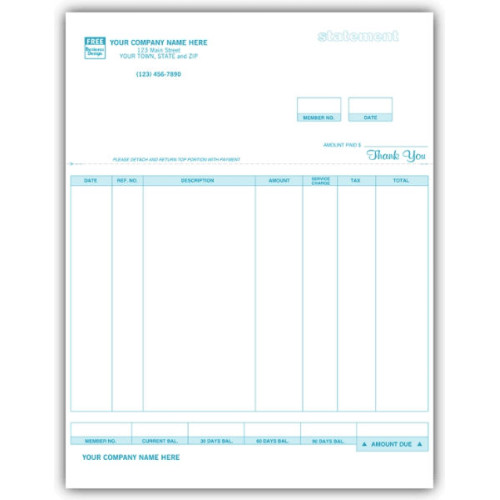  Laser Statement (12290) - Laser & Inkjet Forms  - Computer Forms  