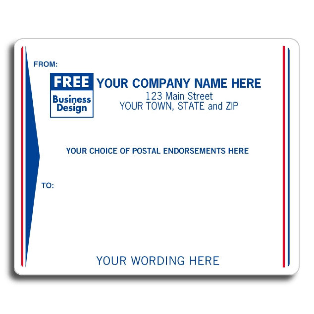 Postal Endorsement Mailing Labels 