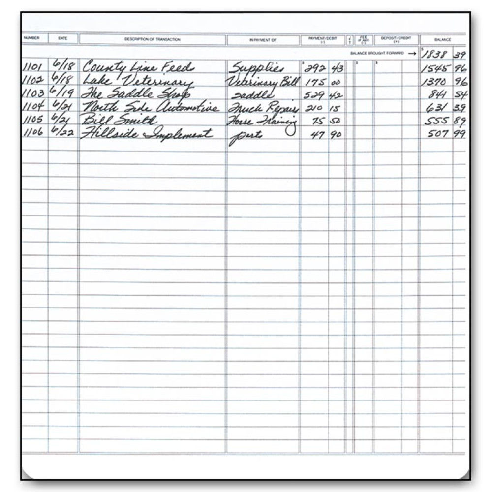 Executive Deskbook Register  