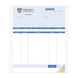 Product Invoices, Continuous, Parchment