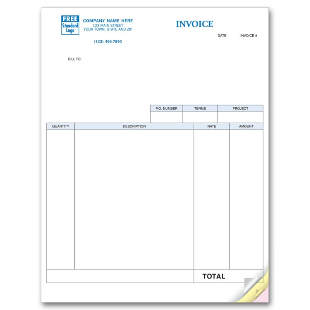 Service Invoices, Laser, Classic 