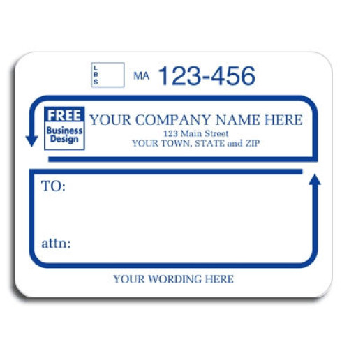 Jumbo Padded Mailing Labels 