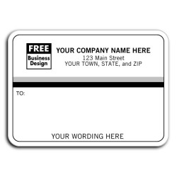 Laser/Inkjet Black and Grey Mailing Labels