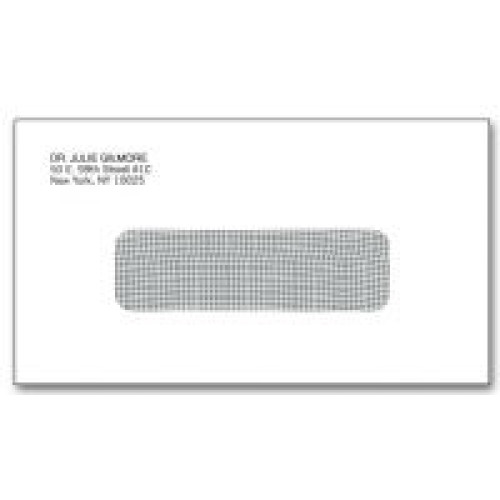 #6 Single Window Envelopes 