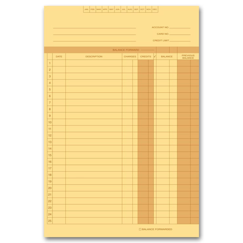 Accounts Receivable Ledgers  