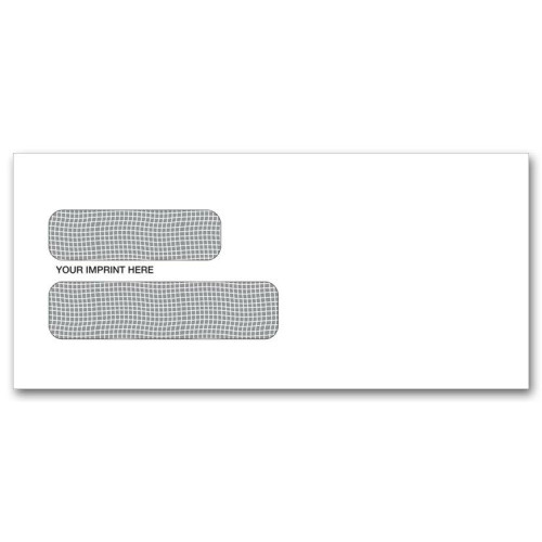 Double Window Envelopes with Peel and Seal Flaps