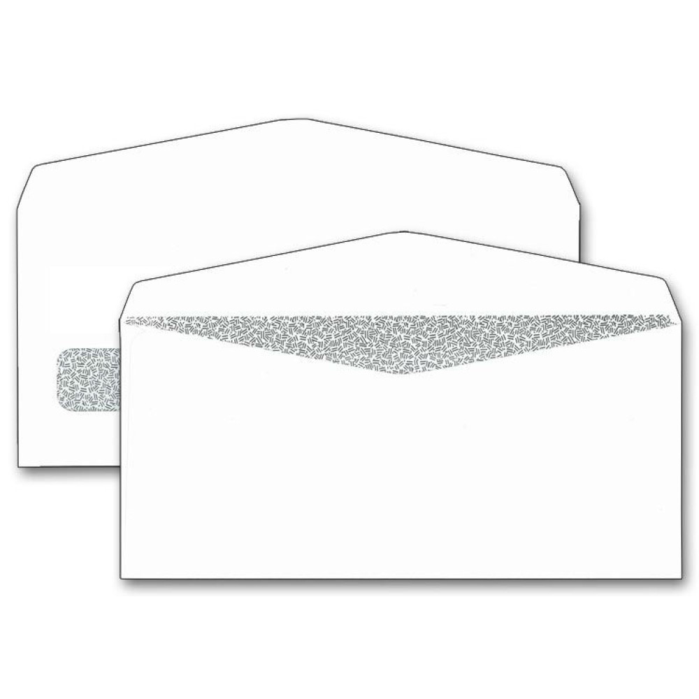 Confidential Single Window Check Envelopes 