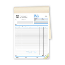 Extra Long Sales Order Forms Carbonless