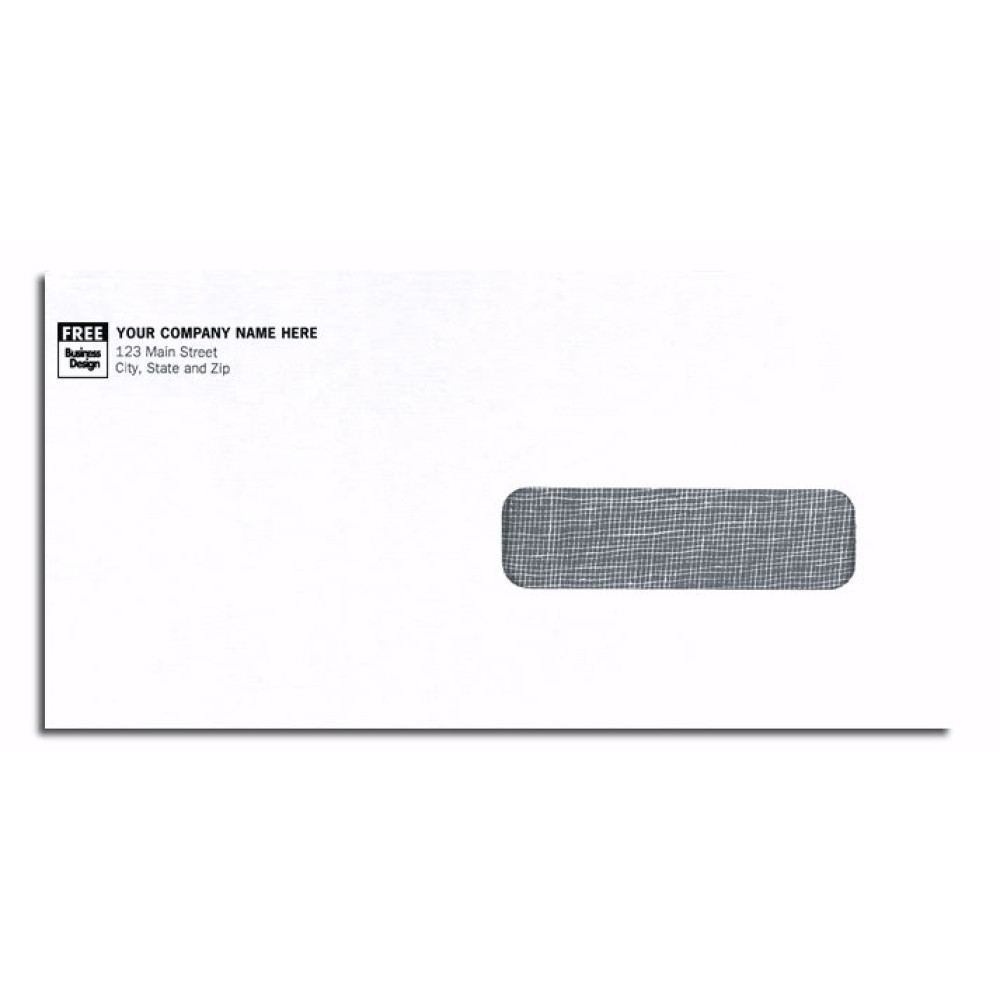 Single Window Custom Printed Envelopes 