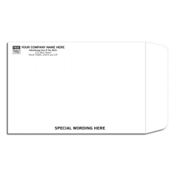 White Mailing Envelope - Open End