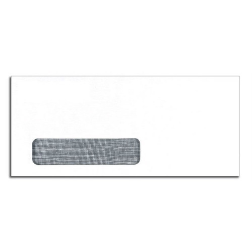 No. 10 Envelopes, Single Window, Security Tint, Self Seal 