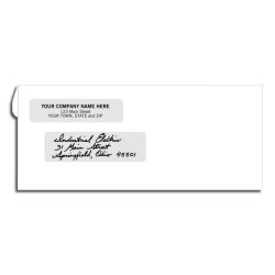 Double Window Envelopes for Companies 