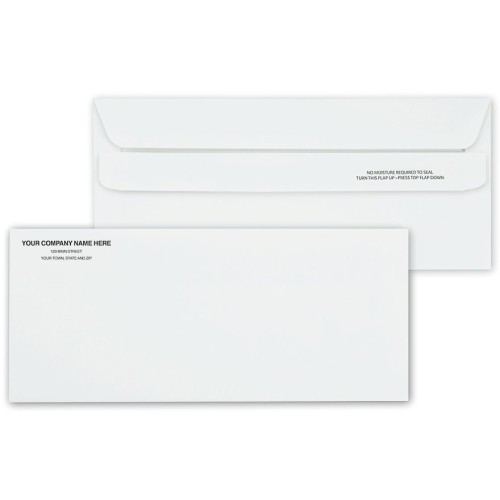 No. 10 Self Seal Envelopes - No Window 