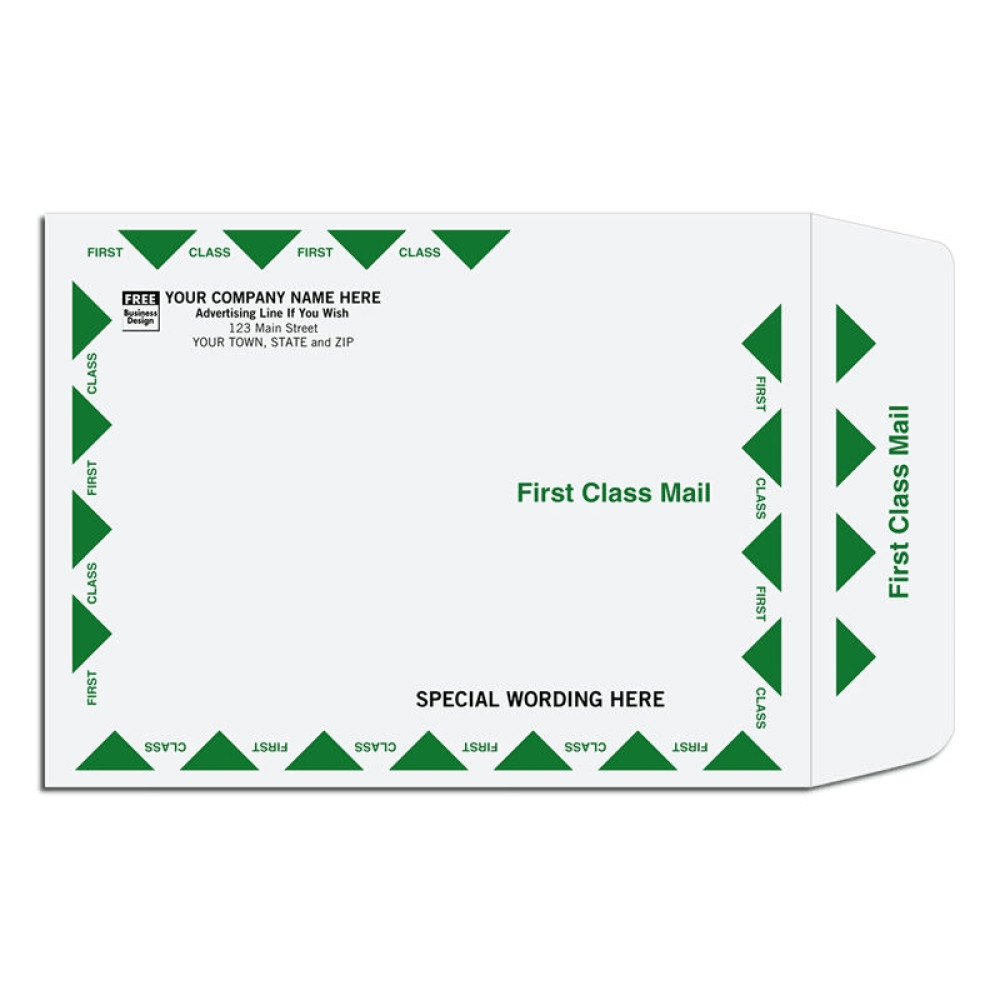 Personalized First-Class Mailing Envelope 