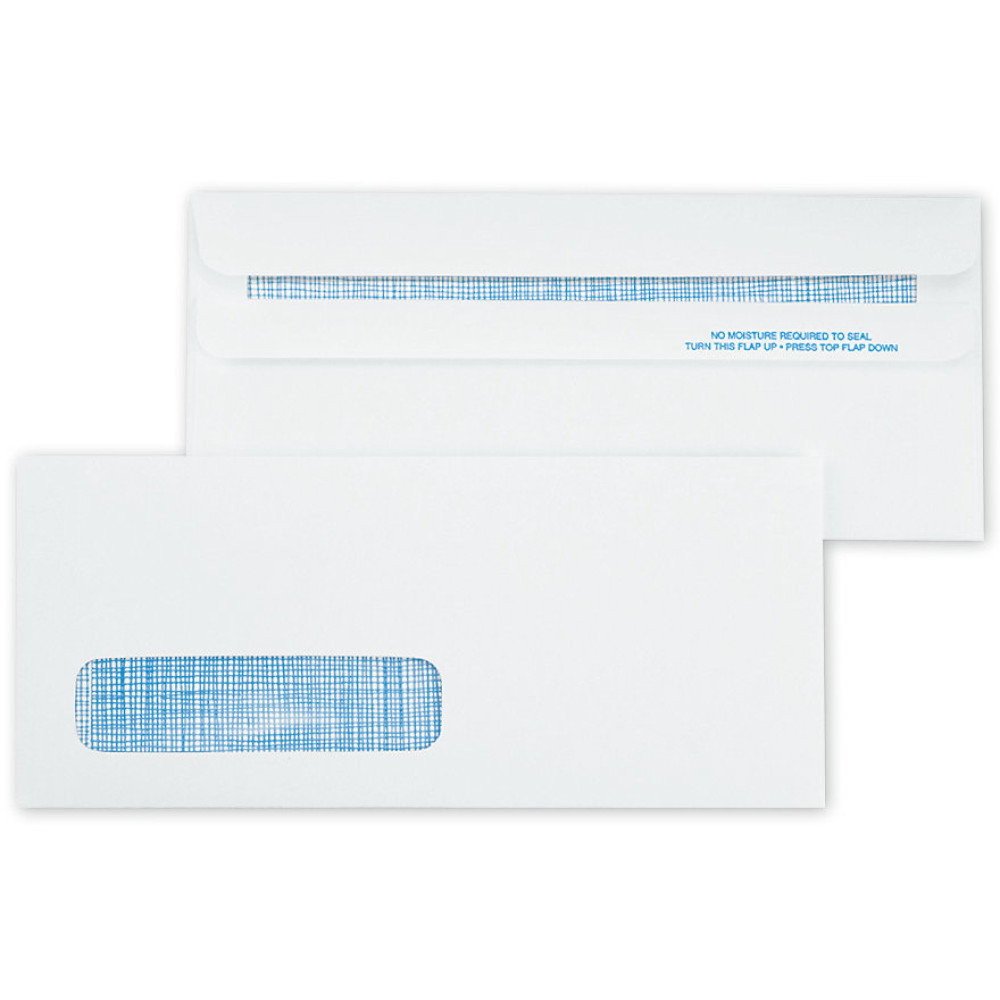 Single Window Confidential Envelope Self Seal 