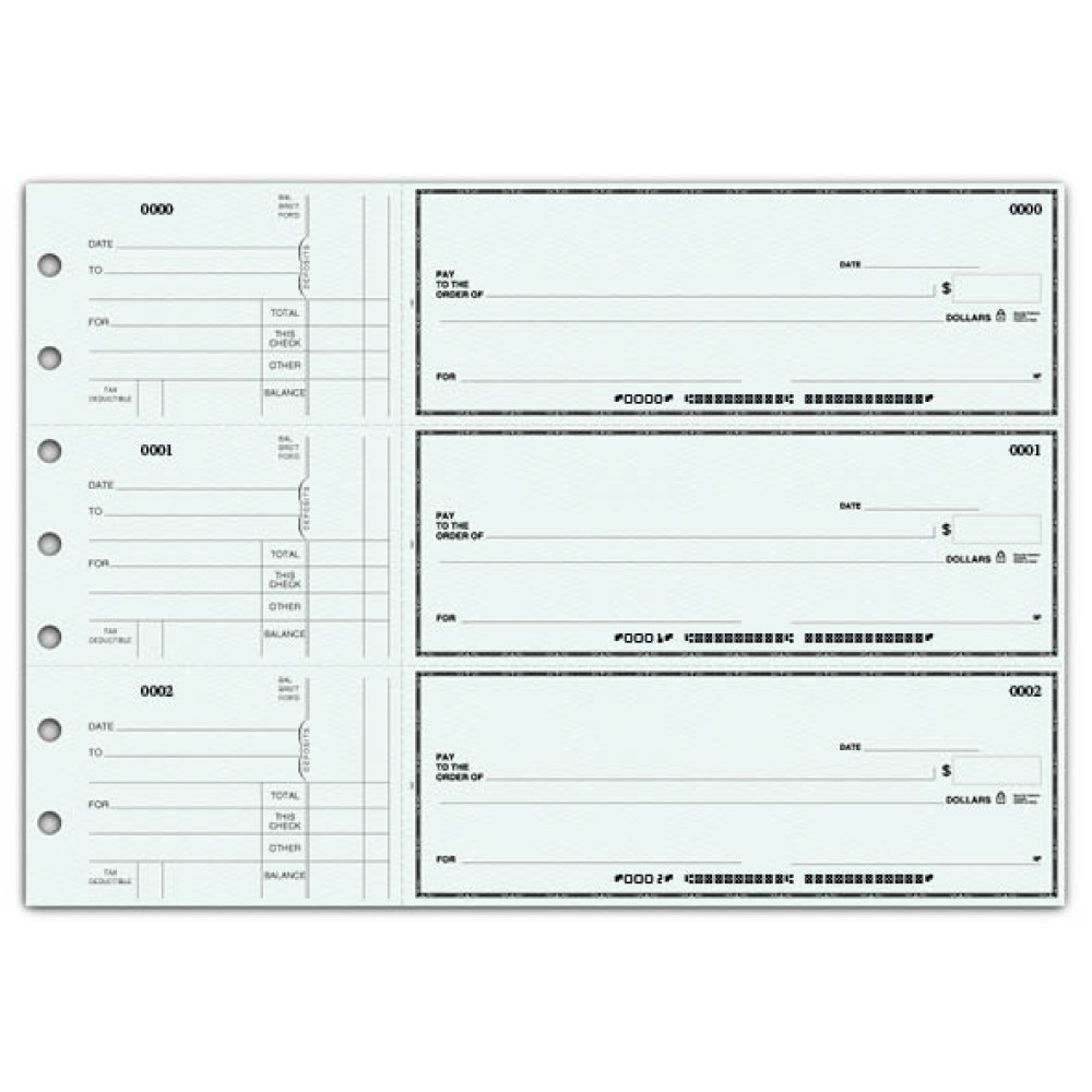 General Manual Business Checks - Business Checks Order