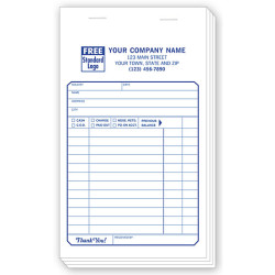 Sales Slips Pads with Carbon Copies