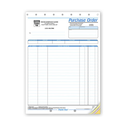 Purchase Order Business Forms 