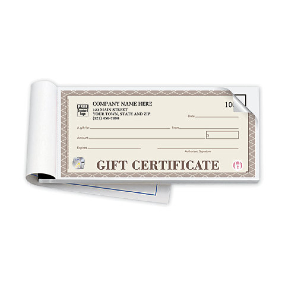 Santa Fe Customer Gift Certificate Books 