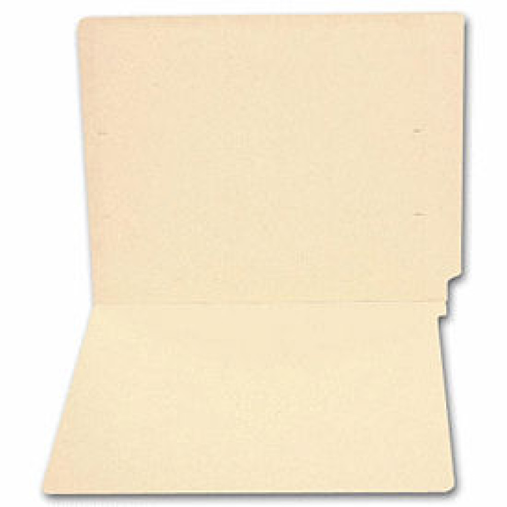 End Tab Full Cut Manila Folder, 11 pt, No Fastener (Item # 1790) - Business Checks Supplies  - Business Checks  