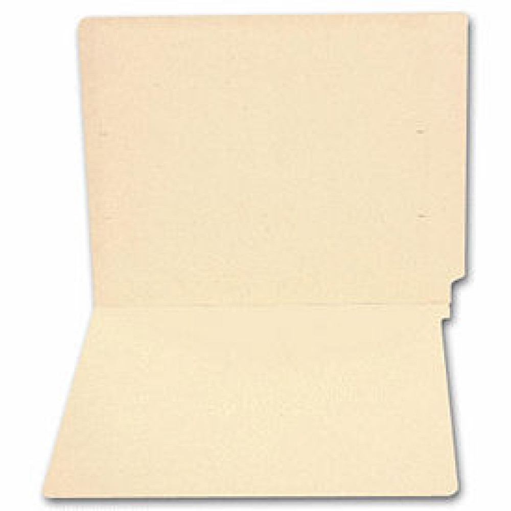 End Tab Full Cut Manila Folder, 14 pt, No Fastener (Item # 1792) - Business Checks Supplies  - Business Checks  