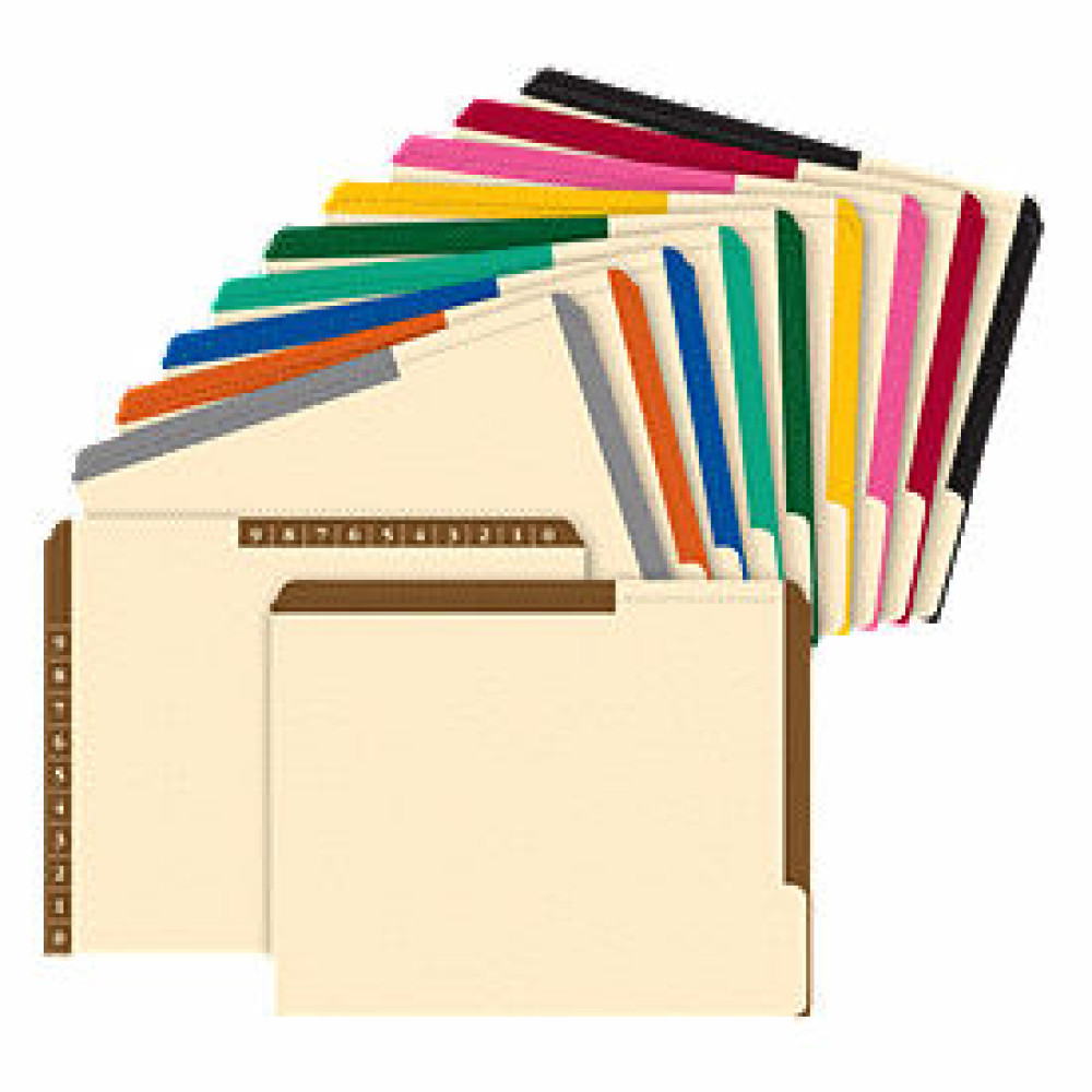 Color Tab Folder (Item # M1306) - Business Checks Supplies  - Business Checks  