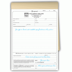 Classic Proposal Forms