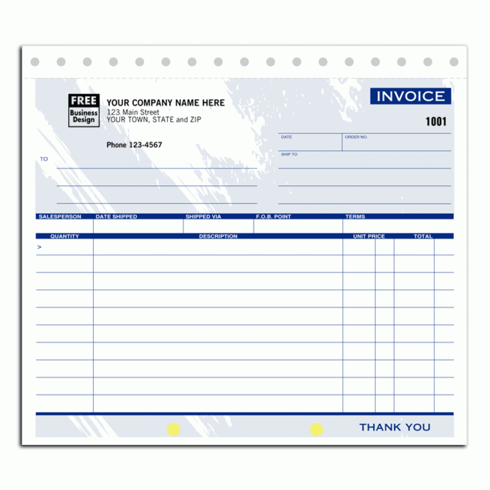 Compact Invoice Forms 