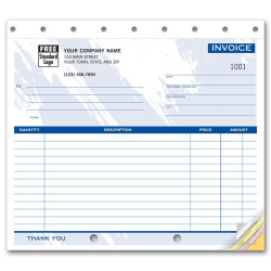 Compact Carbonless Invoice Forms