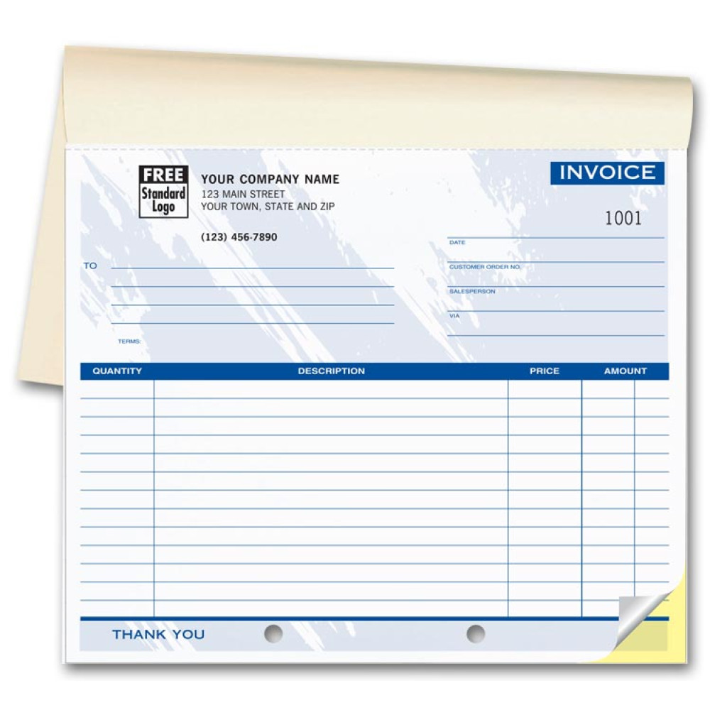 Booked Colored Compact Business Forms 