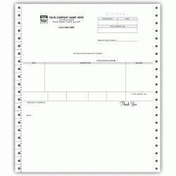 Classic Continuous Invoices