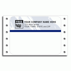 Color Continuous Mailing Labels