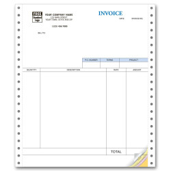 Continuous Service Invoices