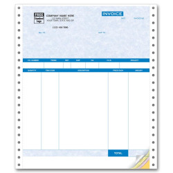 Continuous Product Invoice with Packing List - Parchment 