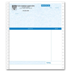 Continuous Professional Invoice - Parchment 