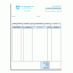 General Laser Invoice