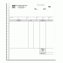 Continuous Service Invoice for DacEasy