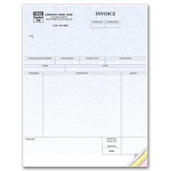 Laser Service Invoice - Parchment