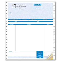 Continuous Service Invoice for One-Write Plus - Parchment