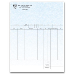 General Laser Invoice - Parchment