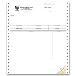 Continuous Service Invoice for Peachtree