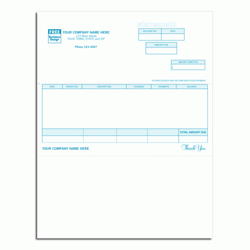 Laser Statement for One-Write Plus 